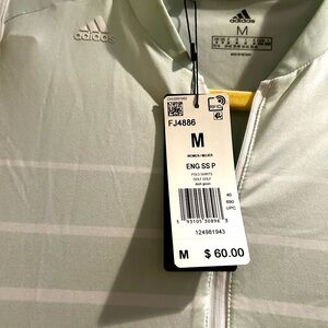 Adidas Women’s Polo - Size M - Mint Green